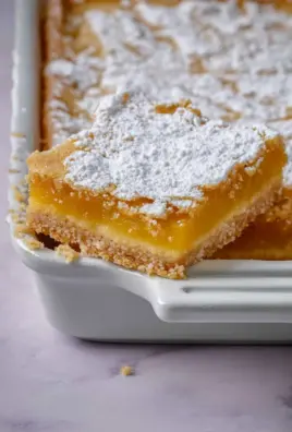 Lavender Lemon Bars