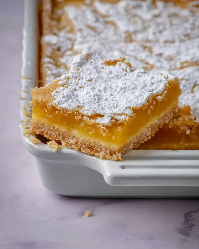 Lavender Lemon Bars
