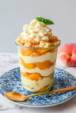 Magnolia Bakery Peach Crisp Pudding