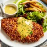 Pretzel Crusted Chicken with Honey Mustard Sauce