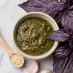 Purple Basil Pesto