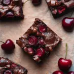 Roasted Chocolate Cherry Brownies