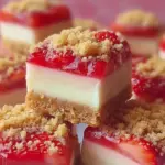 Strawberry Crunch Cheesecake Bites