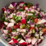 radish pico de gallo
