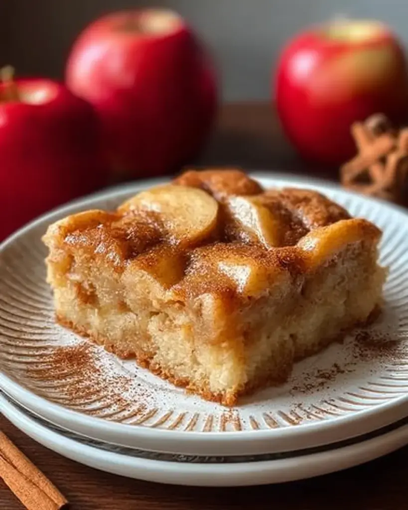 Apple Cinnamon Sheet Cake