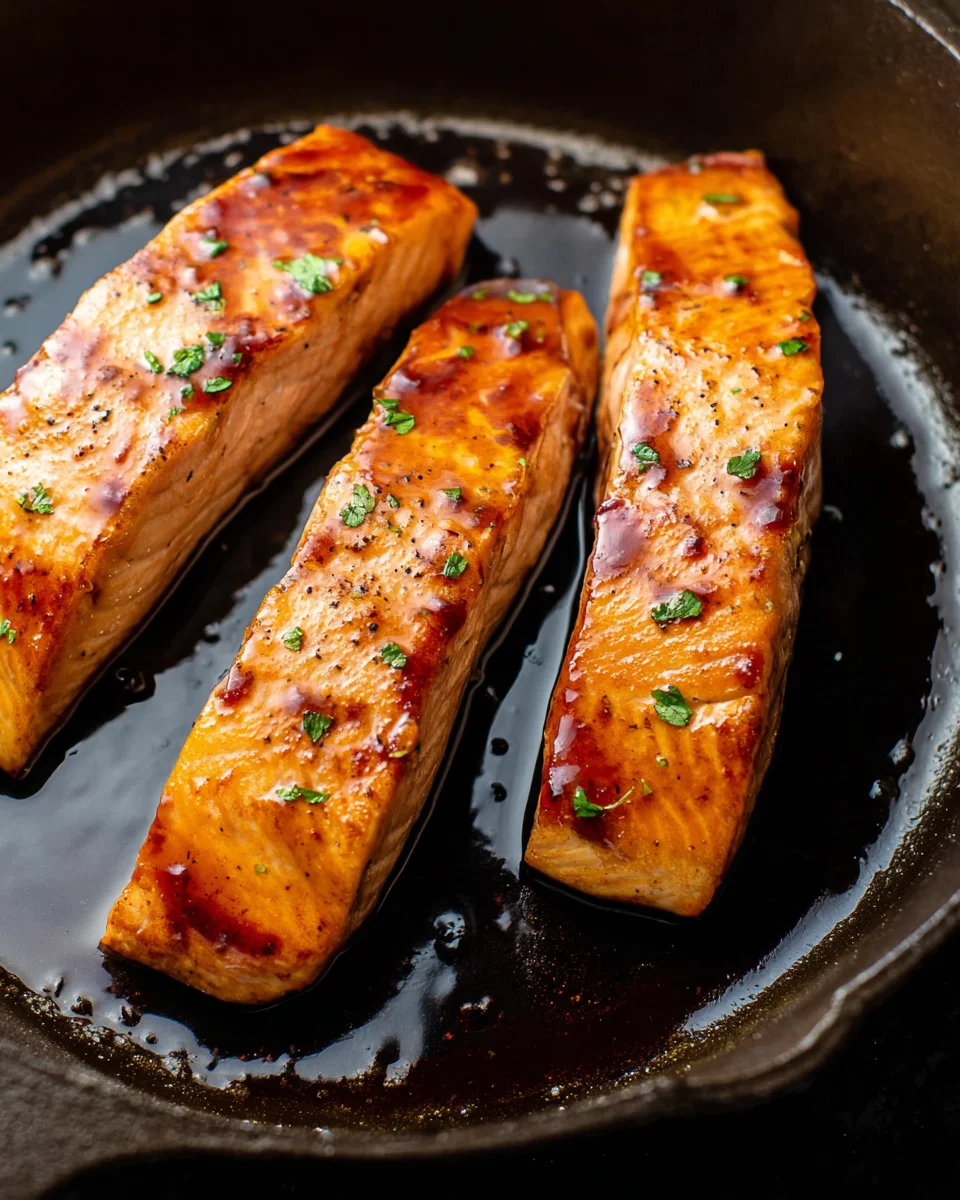 Brown Sugar Glazed Salmon