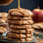 Caramel-Drizzled Apple Cinnamon Cookies