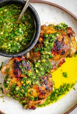 Chimichurri Chicken Thighs