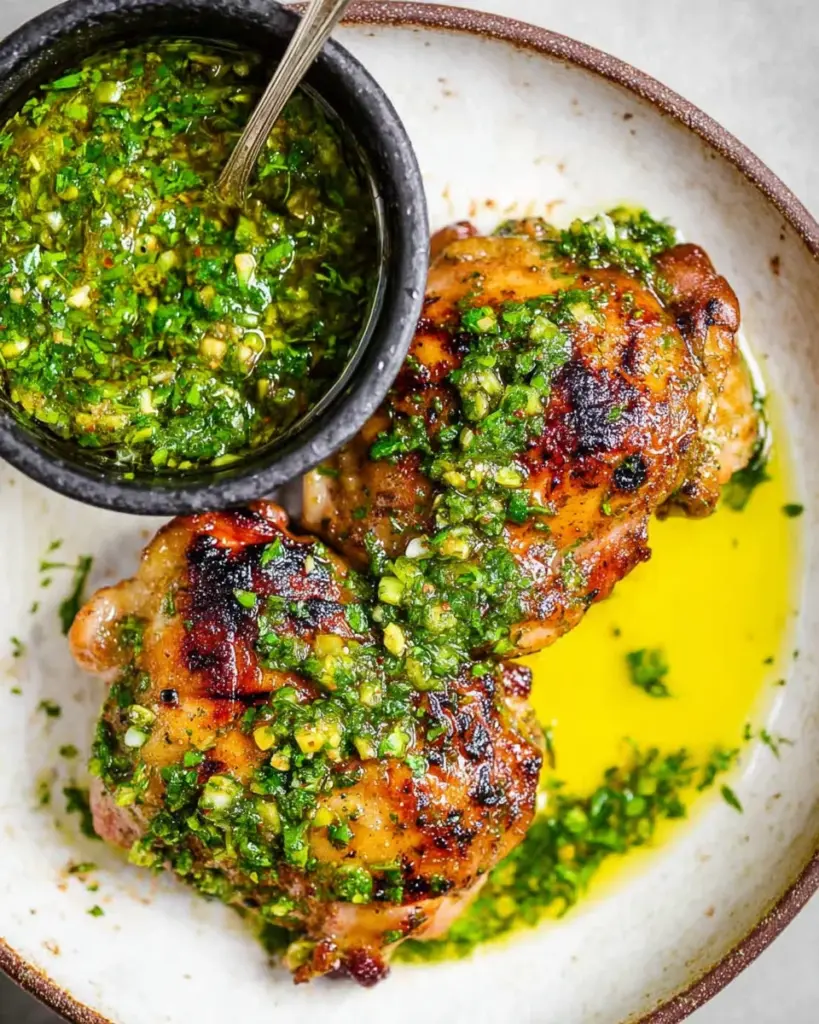 Chimichurri Chicken Thighs