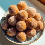 Cinnamon Sugar Pumpkin Donut Holes