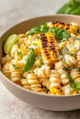 Creamy Street Corn Pasta Salad