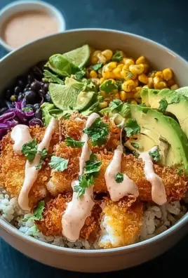 Crispy Fish Taco Bowls