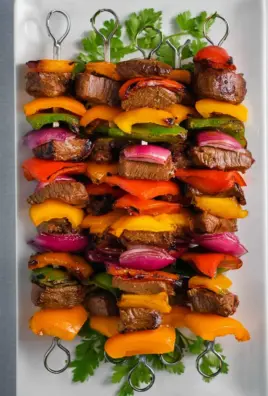 Fajita Steak Kabobs