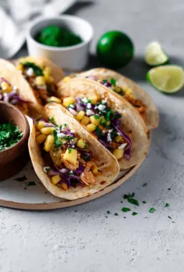 Hawaiian Huli Huli Chicken Tacos