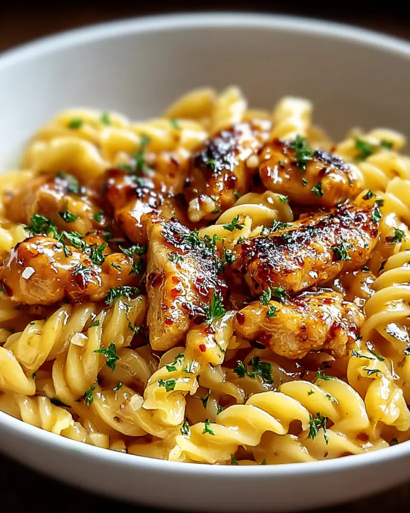 Honey Pepper Chicken Pasta