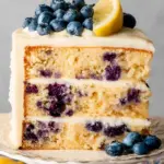 Lemon Blueberry Layer Cake