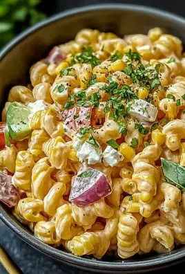 Mexican Street Corn Pasta Salad