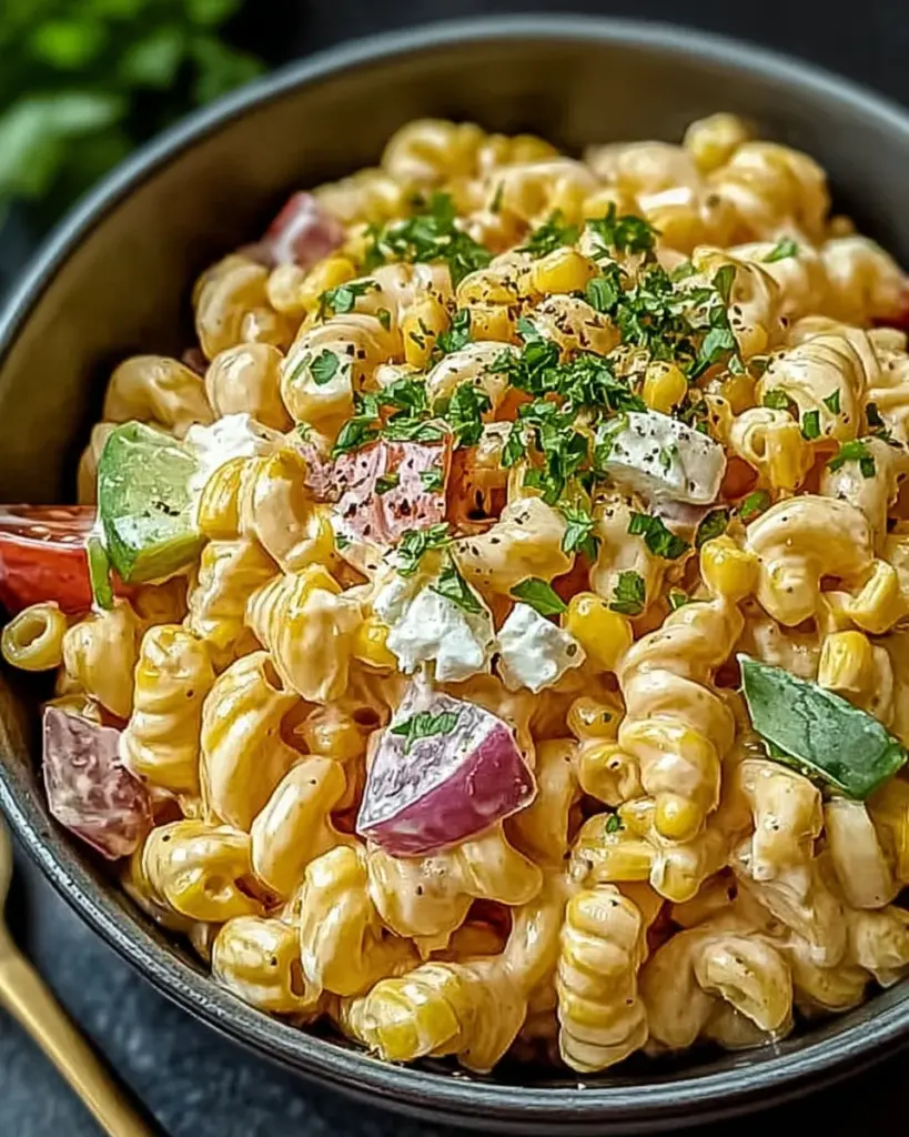 Mexican Street Corn Pasta Salad