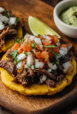 Mexican Tostadas de Carne Asada