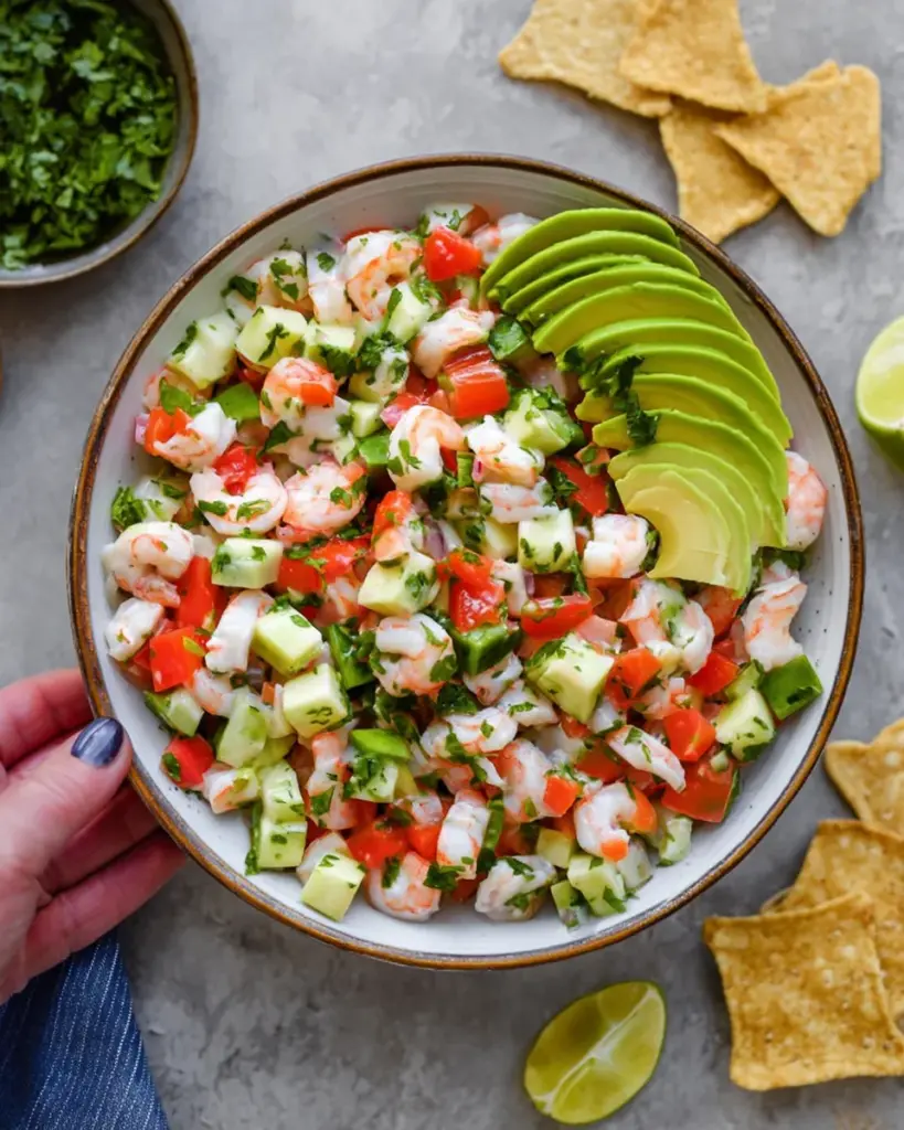 The Best Shrimp Ceviche