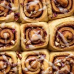 Apple Cinnamon Rolls with Brown Butter Maple Icing