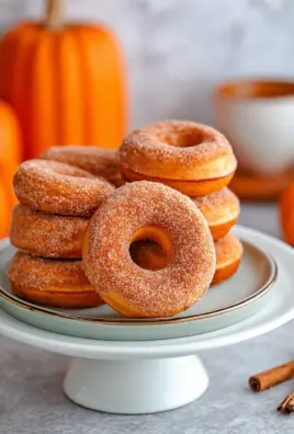 Baked Pumpkin Donuts