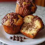 Chocolate Chip Banana Muffins