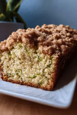 Cinnamon Streusel Topped Zucchini Bread Bakery Style: A Stunning Loaf