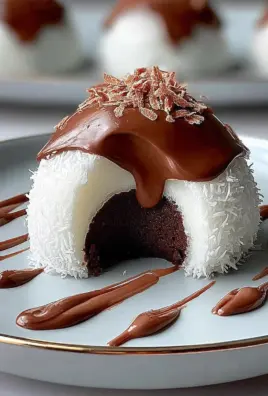 Coconut Chocolate Dome