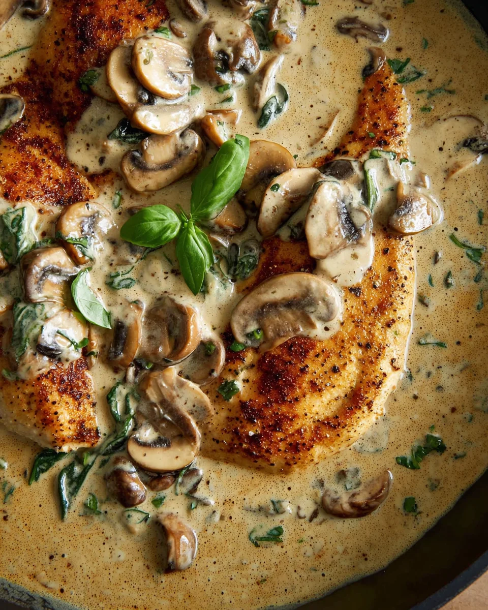 Creamy Mushroom Chicken
