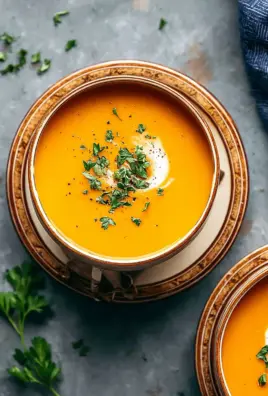 Easy Butternut Squash and Sweet Potato Soup