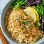 One-pan Lemon Herb Chicken Rice