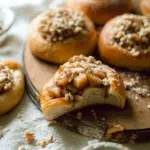 Vegan Apple Cheesecake Brioche Buns