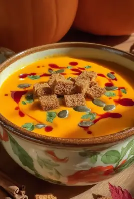 Autumn-Spiced Roasted Pumpkin Soup