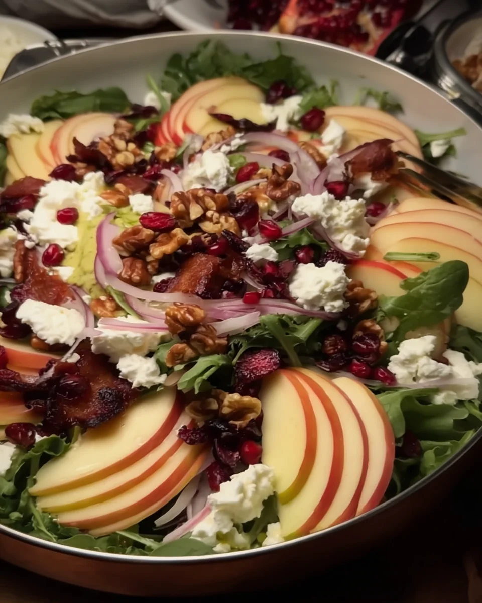 Autumn Harvest Honeycrisp Apple and Feta Salad Autumn