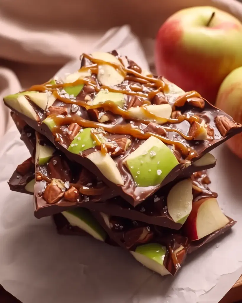 Caramel Apple Bark