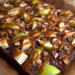 Caramel apple bark Caramel apple bark