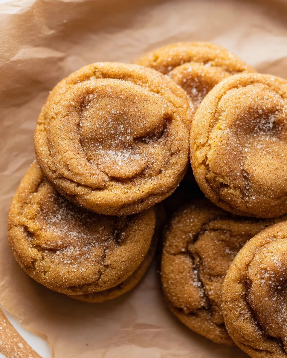 Chewy Pumpkin Snickerdoodle Cookies Chewy