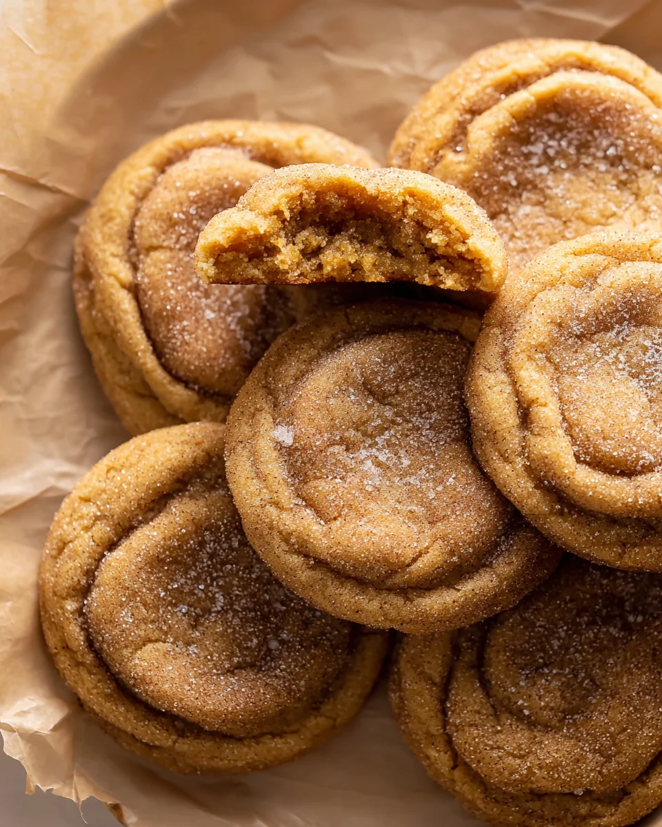Chewy Pumpkin Snickerdoodle Cookies Chewy