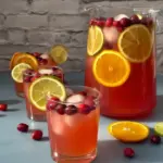 Cranberry Orange Sparkling Punch