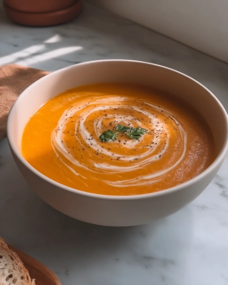 Creamy Roasted Veggie Soup Creamy