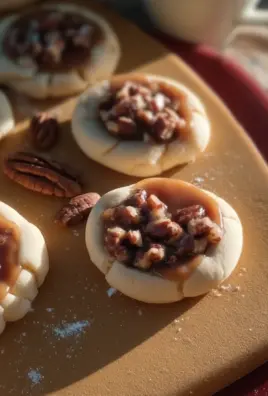 Crumbl pecan pie cookies