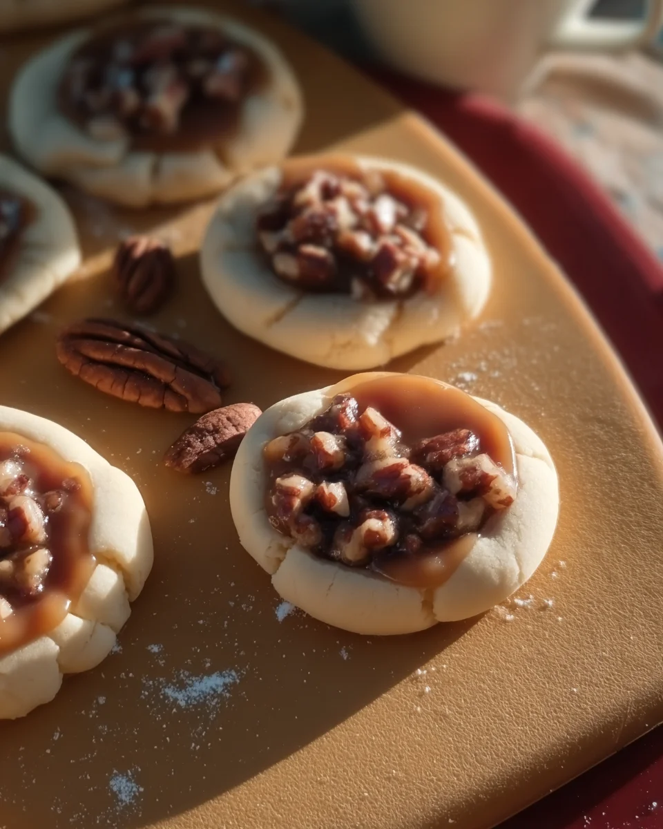 Crumbl pecan pie cookies