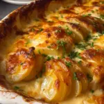 Dad's Creamy & Cheesy Au Gratin Potatoes Dad’s Creamy & Cheesy Au Gratin Potatoes