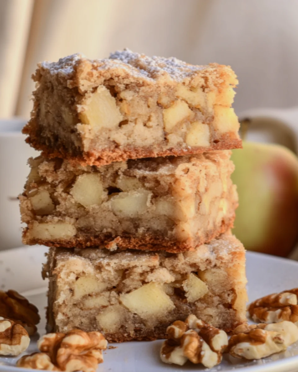 Easy Apple Brownies Perfect For Fall Baking Easy