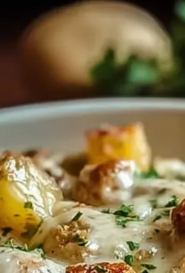 Garlic Butter Beef Bites with Potatoes