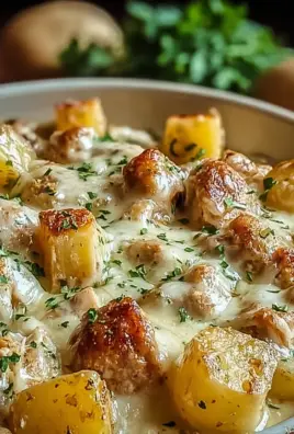 Garlic Parmesan Crockpot Chicken and Potatoes
