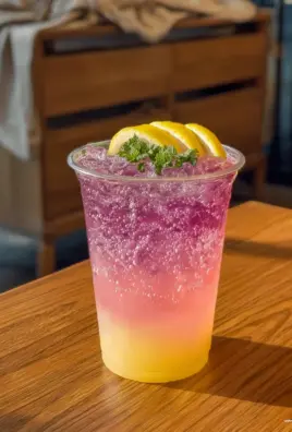 Honey Lemon Pink Soda