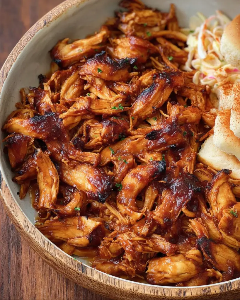Instant Pot Pulled BBQ Chicken