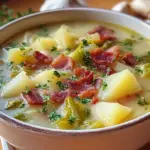 Irish Bacon Cabbage and Potato Soup Irish Bacon Cabbage and Potato Soup